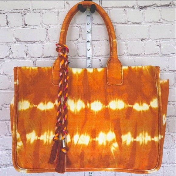 Vince Camuto Handbags - VINCE CAMUTO Orla Large Tie-Dye Canvas Structured Tote Handbag--NWT